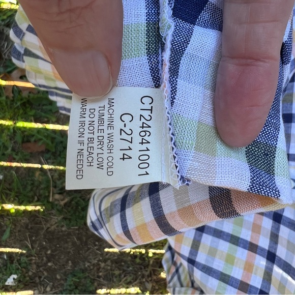 👗Cruel Girl Multicolor Plaid Button Down Shirt - Picture 5 of 5